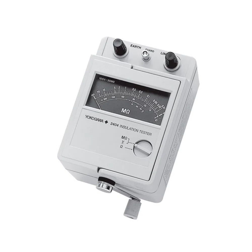 Megôhmetro Analógico Yokogawa à Manivela 2404 - INSTRUMBRASIL