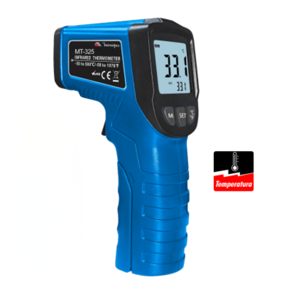Termômetro Digital Infravermelho de Mira Laser -50º até 580º MT-325 MINIPA
