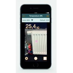 TESTO 805i Pirômetro Óptico p/medir Temperatura operado por Smartphone