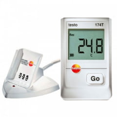 TESTO 174T Kit Datalogger p/Medição de Temperatura com Interface de Comunicação USB