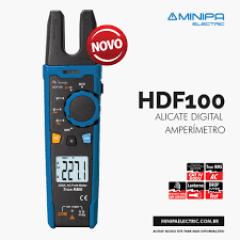 Alicate Amperímetro Minipa HDF-100