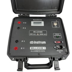MILLIOHMÍMETRO P/ NBR 5419-2015 Modelo: MILLIOHM-1 Marca: INSTRUM