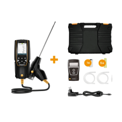 Testo 310 II - kit analisador de gases de combustão com impressora.